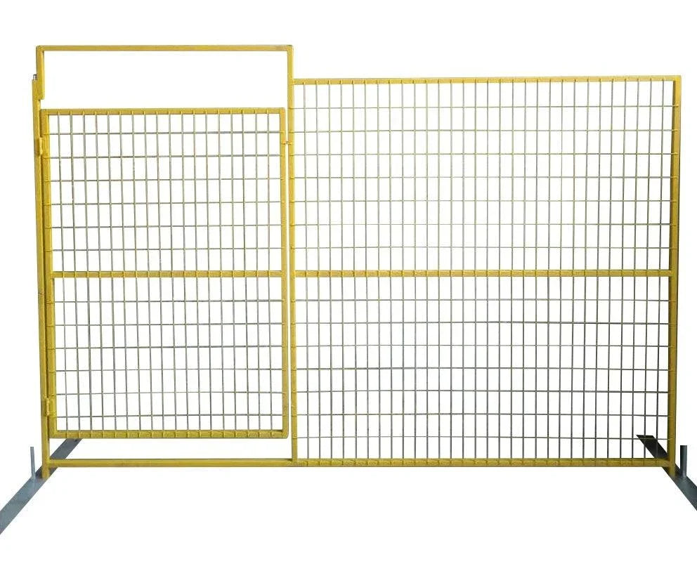 Temporary Back Gate Core Blanc Group - Temporary Fence Gate Panels