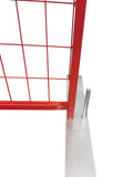 Temporary Fence - 6H x 9'6L Premium Red Powder Coated Set