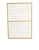 Temporary Fence 6x4.75 - Yellow PVC Finish